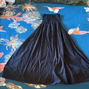 Faithfull the Brand Black Maxi Skirt